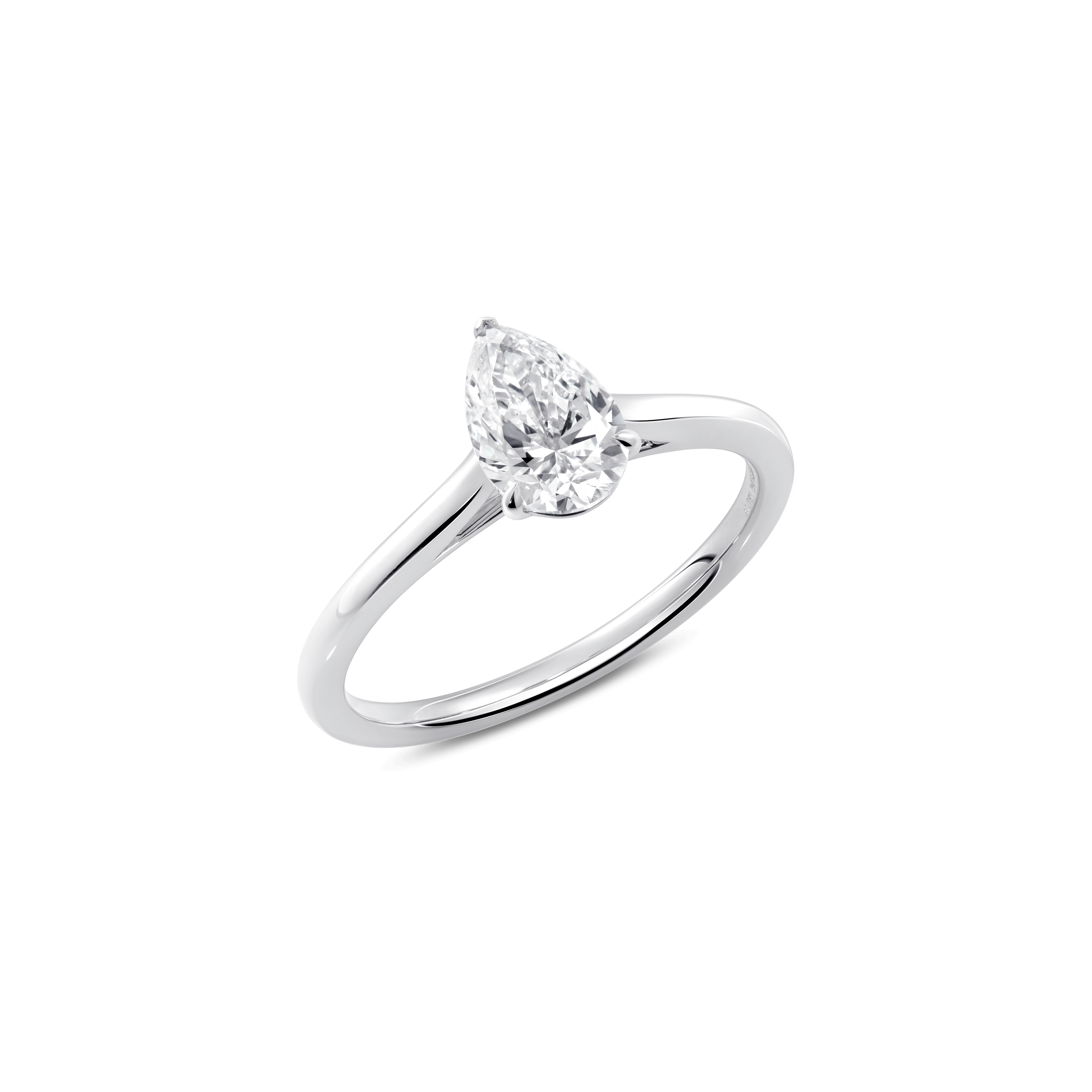 UNITY PEAR-CUT SOLITAIRE ENGAGEMENT RING