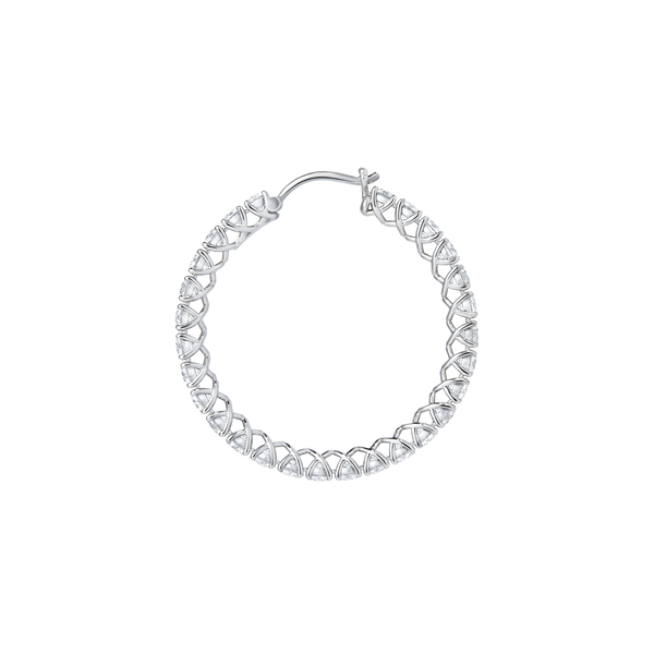 Diamond Essentials Unity Hoop Earrings, 5.60 ct