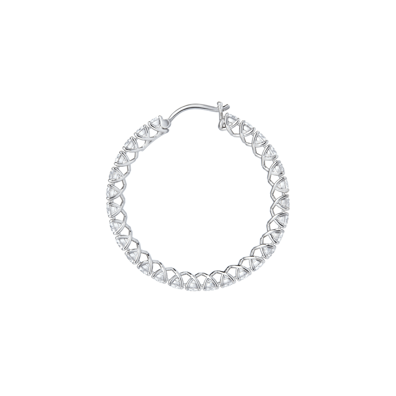 Diamond Essentials Unity Hoop Earrings, 5.60 ct