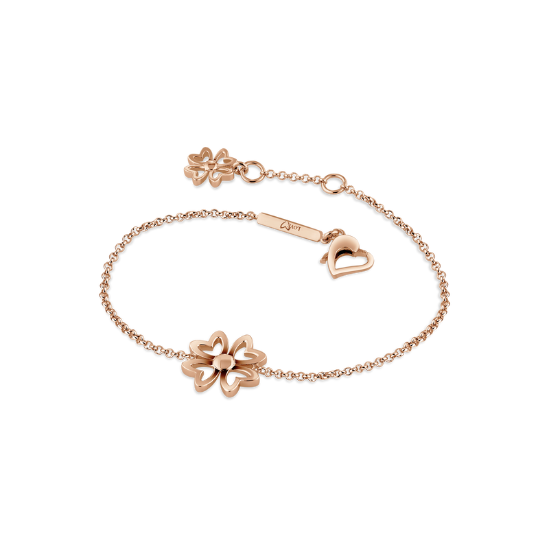 Love M Bracelet with four M motifs