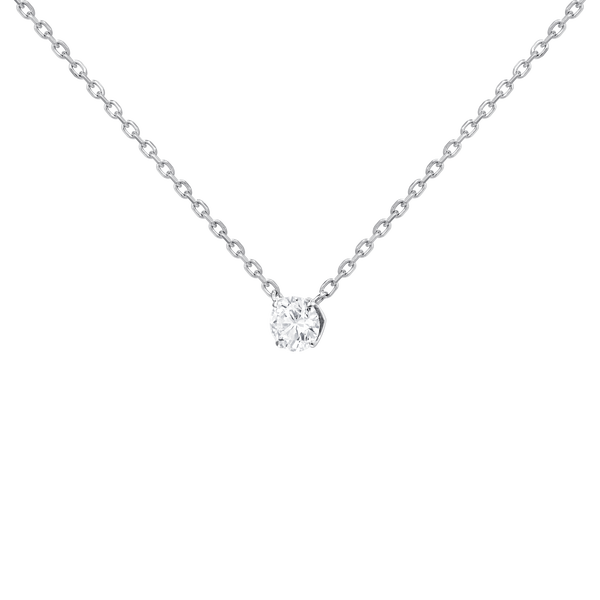 Diamond Essentials M Classic Solitaire Pendant