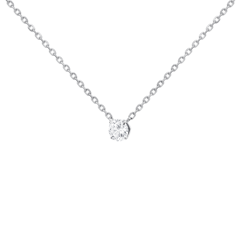Diamond Essentials M Classic Solitaire Pendant