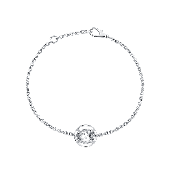 Sera Halo Diamond Bracelet