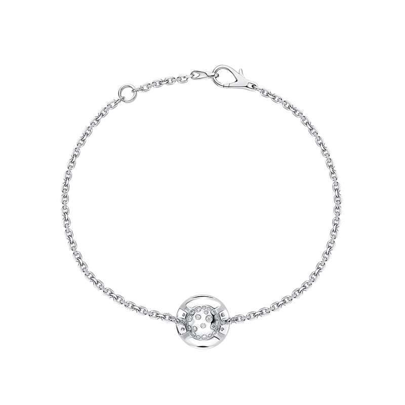 Sera Halo Diamond Bracelet