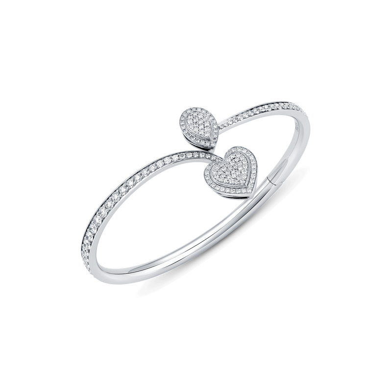 Venus Diamond Pav&eacute; Bangle