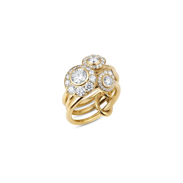 Sera Triple Stack Diamond Ring