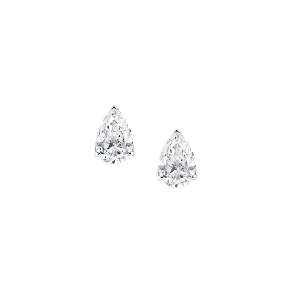 Diamond Essentials Unity Pear Earrings
