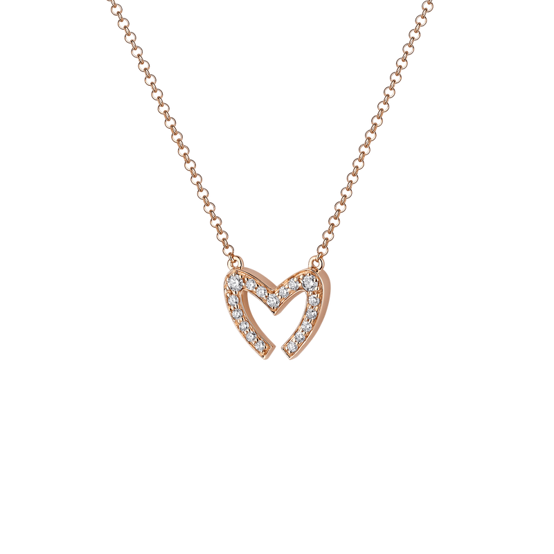 Love M Pendant with single M motif