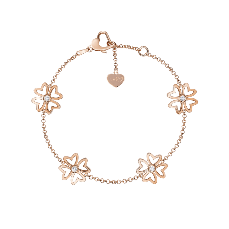 Love M Bracelet with four M motifs