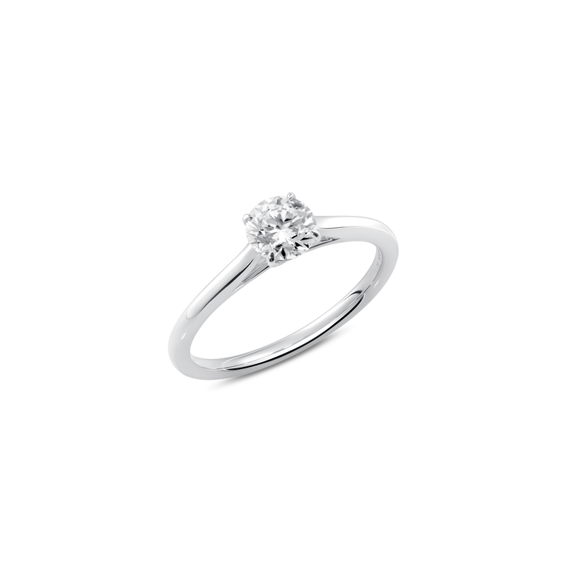 Unity Round Brilliant Solitaire Engagement Ring