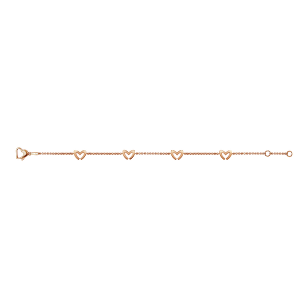 Love M Bracelet with four M motifs