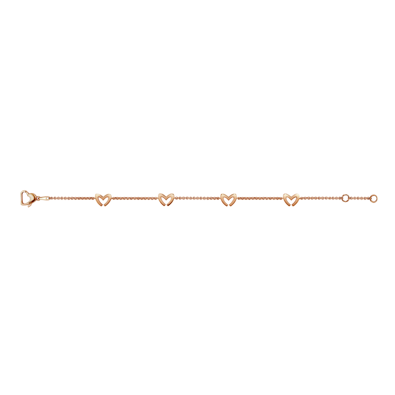 Love M Bracelet with four M motifs