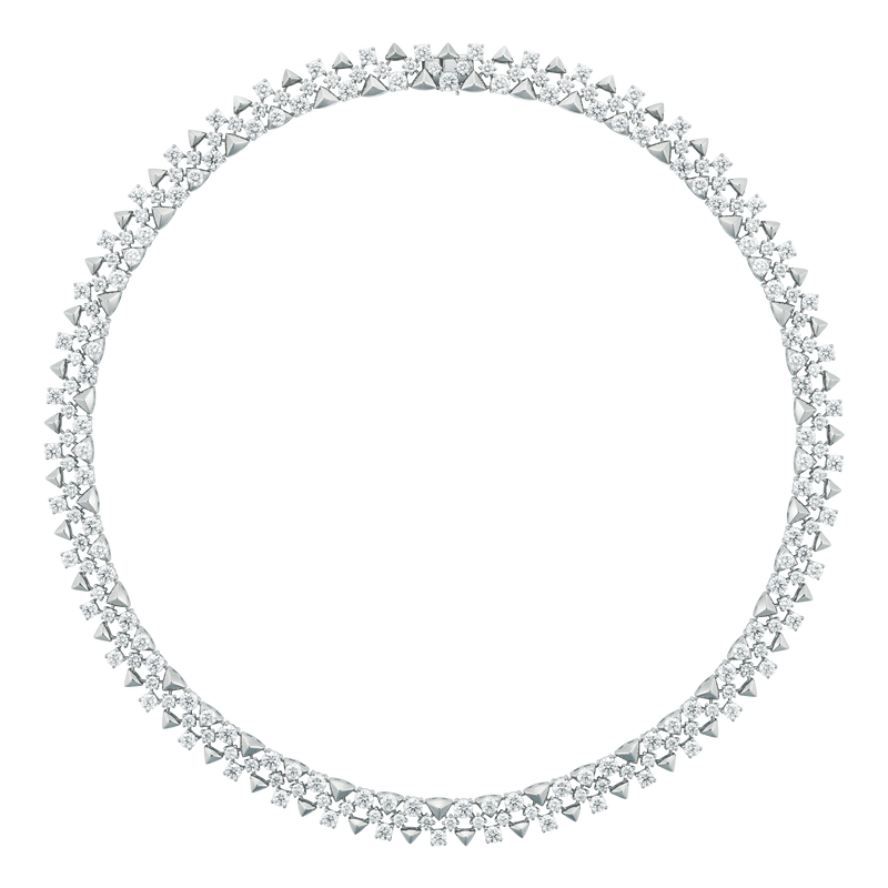 Trigonia Signature White Gold Necklace
