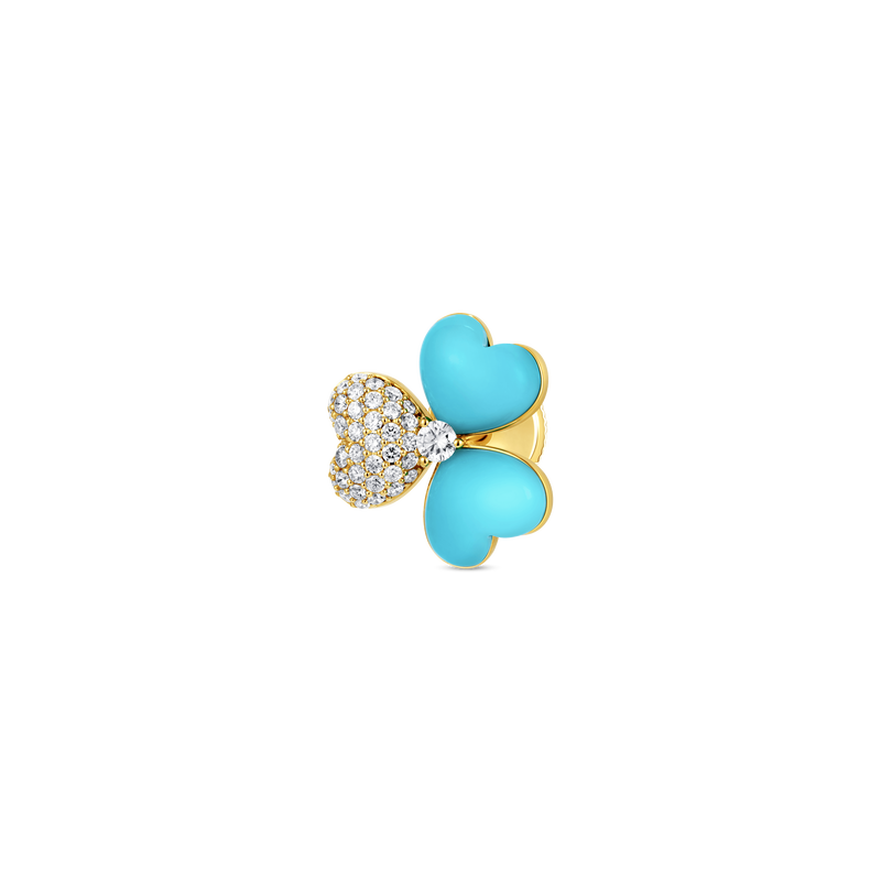 Flower of Eternity Turquoise Earrings