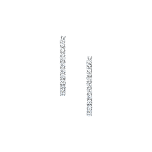 Diamond Essentials Unity Hoop Earrings, 5.60 ct