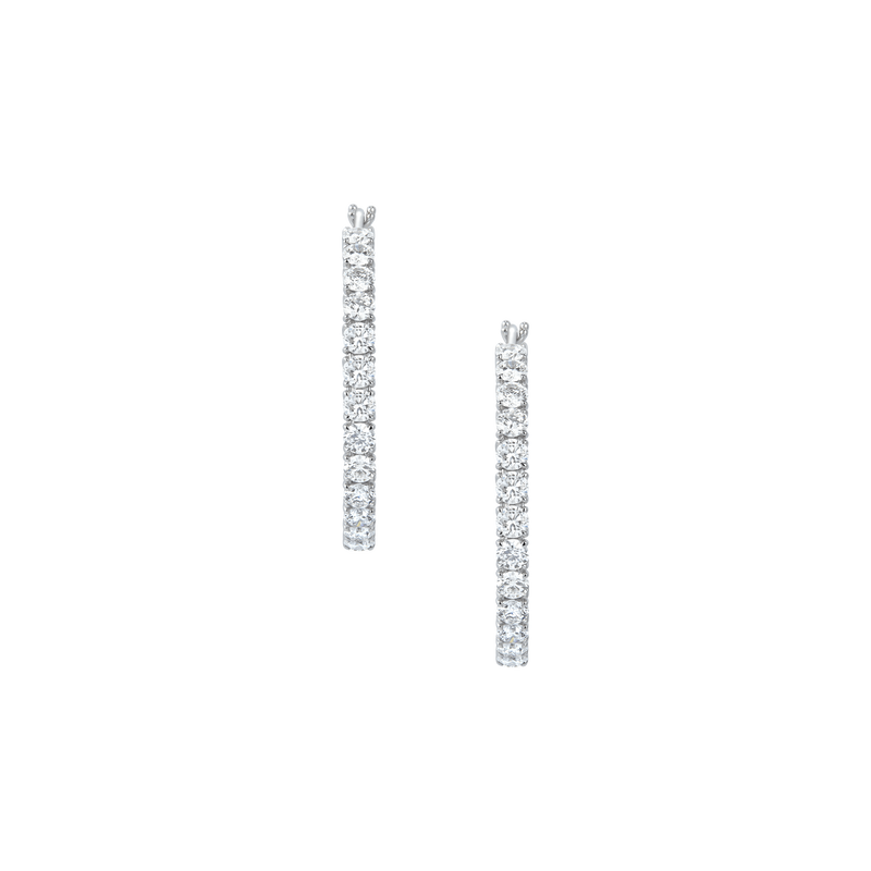 Diamond Essentials Unity Hoop Earrings, 5.60 ct