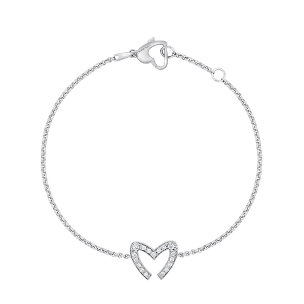 Love M Diamond Pav&eacute; Bracelet