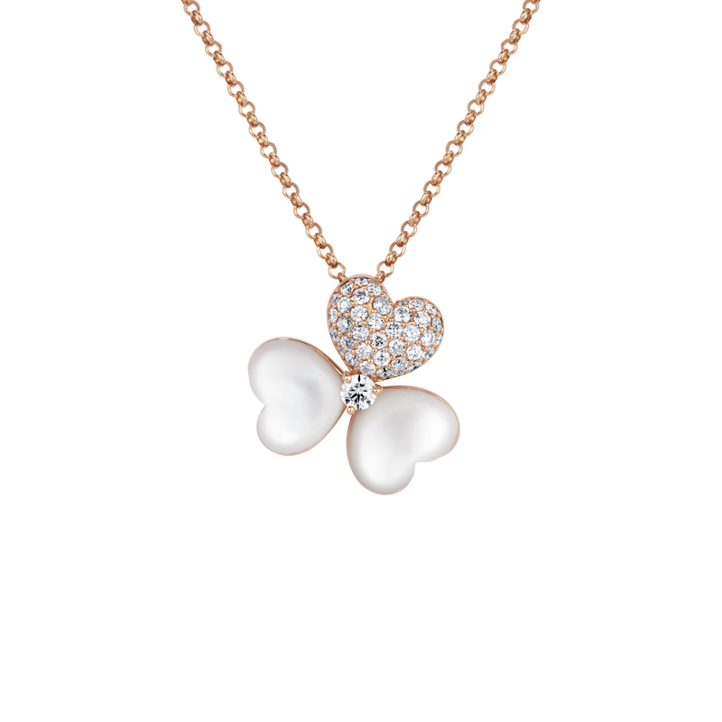 Flower of Eternity Mother of Pearl Large Pendant