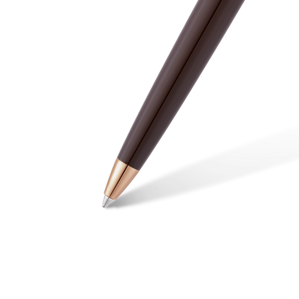Grande Ellipse Brown Lacquer Ballpoint Pen