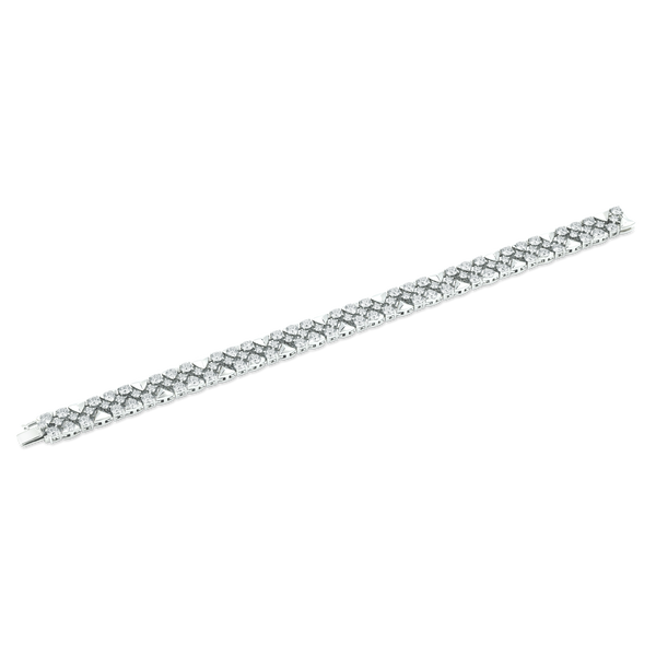 Trigonia Signature White Gold Bracelet