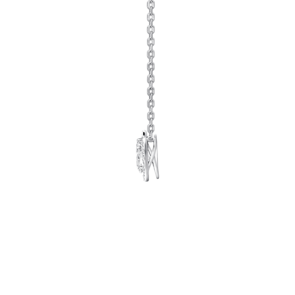 Diamond Essentials Unity Pear Halo Pendant