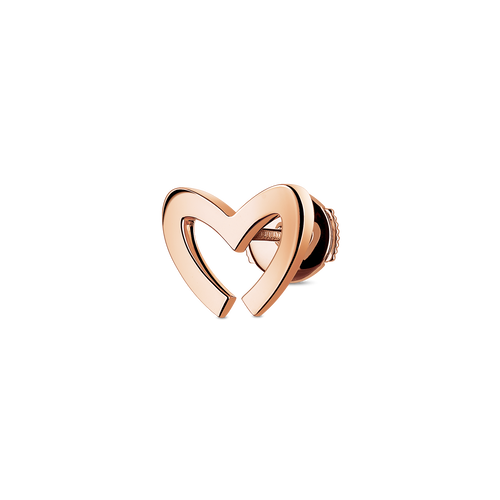 Love M Earrings with single M motif