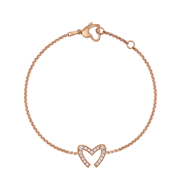 Love M Diamond Pav&eacute; Bracelet