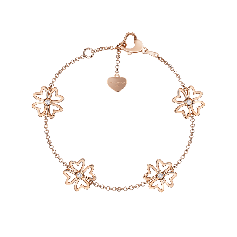 Love M Bracelet with four M motifs