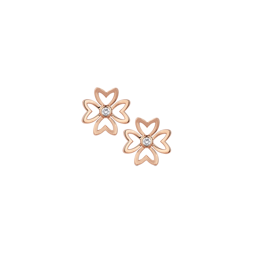 Love M Earrings with four M motifs