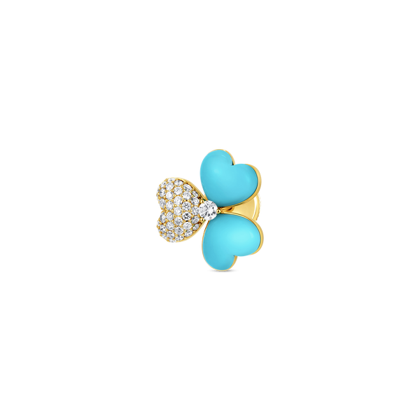 Flower of Eternity Turquoise Earrings