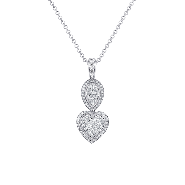 Venus Diamond Pav&eacute; Pendant