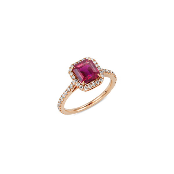 Garden of Gemstone Ruby Ring