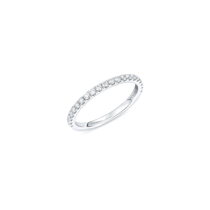 Diamond Essentials Half Pav&eacute; Band