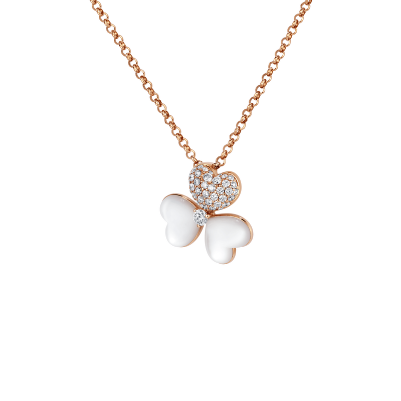 Flower of Eternity Mother of Pearl Pendant