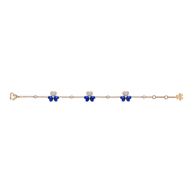 Flower of Eternity Lapis Lazuli Bracelet
