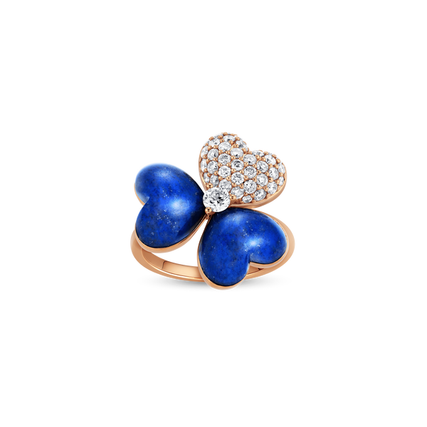 Flower of Eternity Lapis Lazuli Ring 21mm