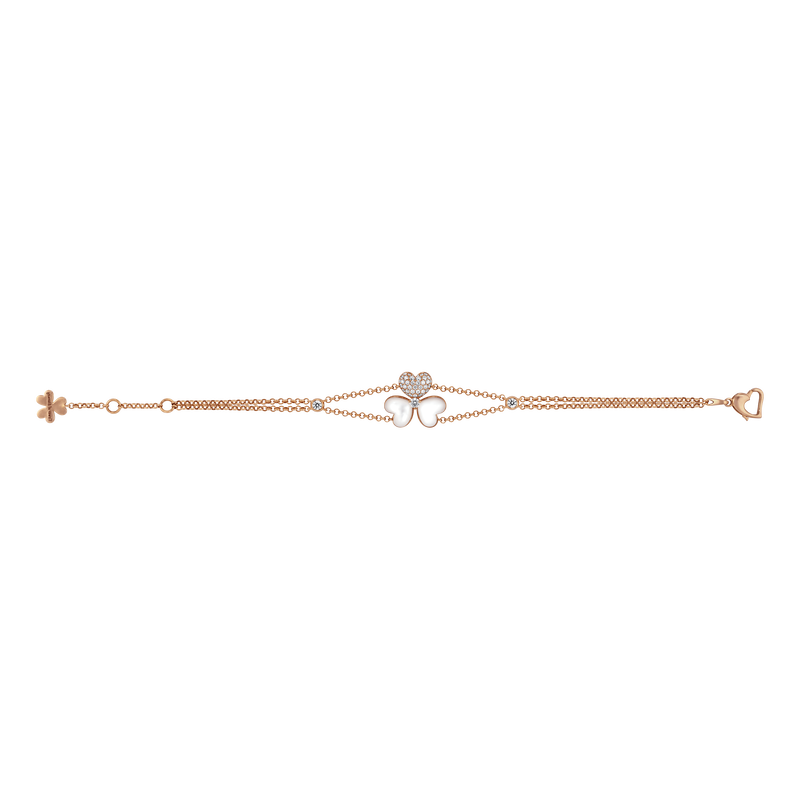 Flower of Eternity Mother of Pearl Bracelet