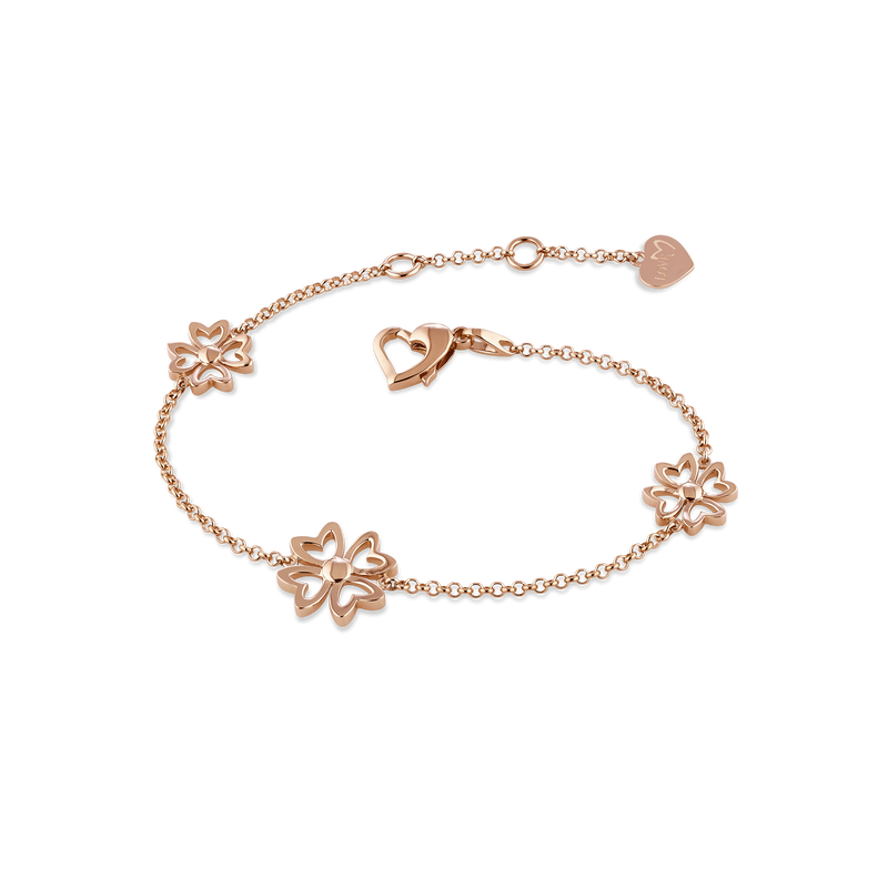 Love M Bracelet with four M motifs