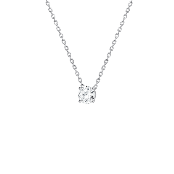 Diamond Essentials Unity Solitaire Round Pendant