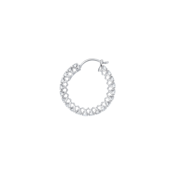 Diamond Essentials Unity Hoop Earrings, 2.50 ct