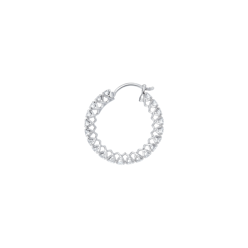 Diamond Essentials Unity Hoop Earrings, 2.50 ct