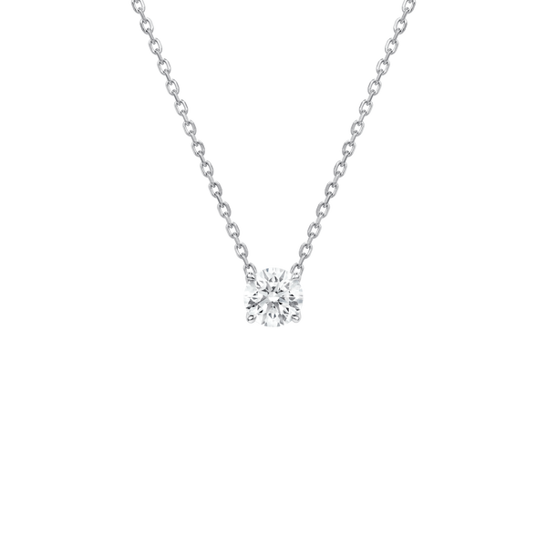 Diamond Essentials Unity Solitaire Round Pendant