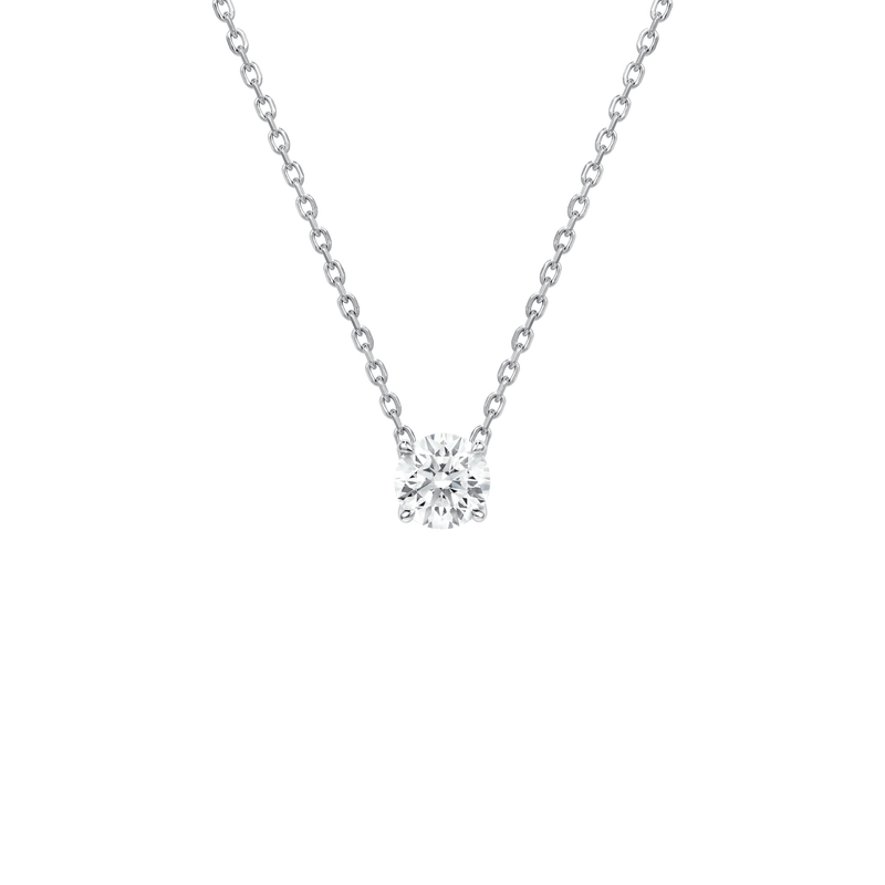 Diamond Essentials Unity 圓形單鑽吊墜
