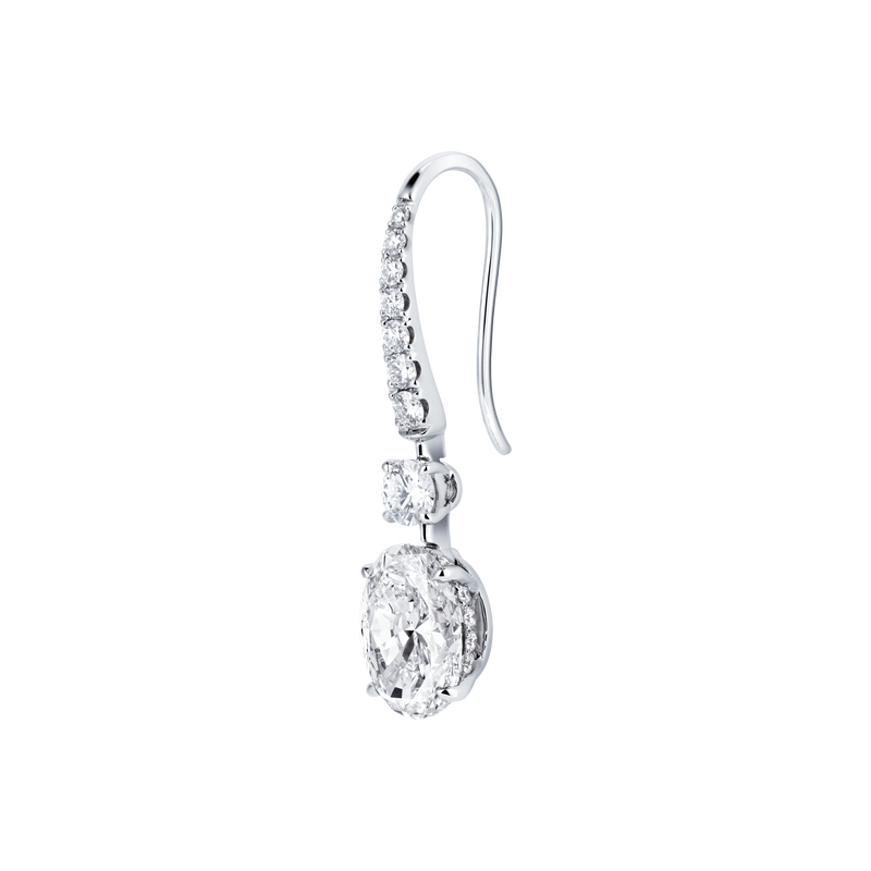 Mouawad Abadi Oval Hook Earrings