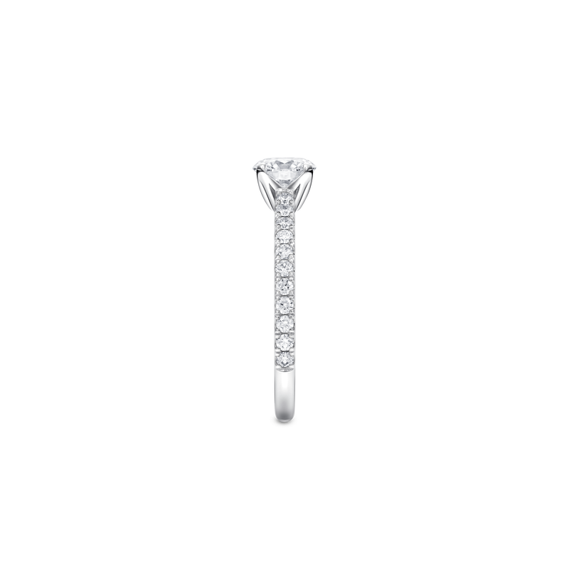 M Classic Solitaire Ring