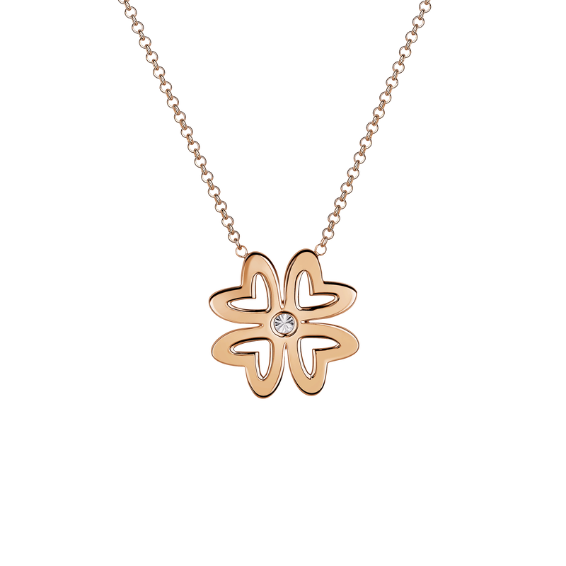 Love M Pendant with four M motifs