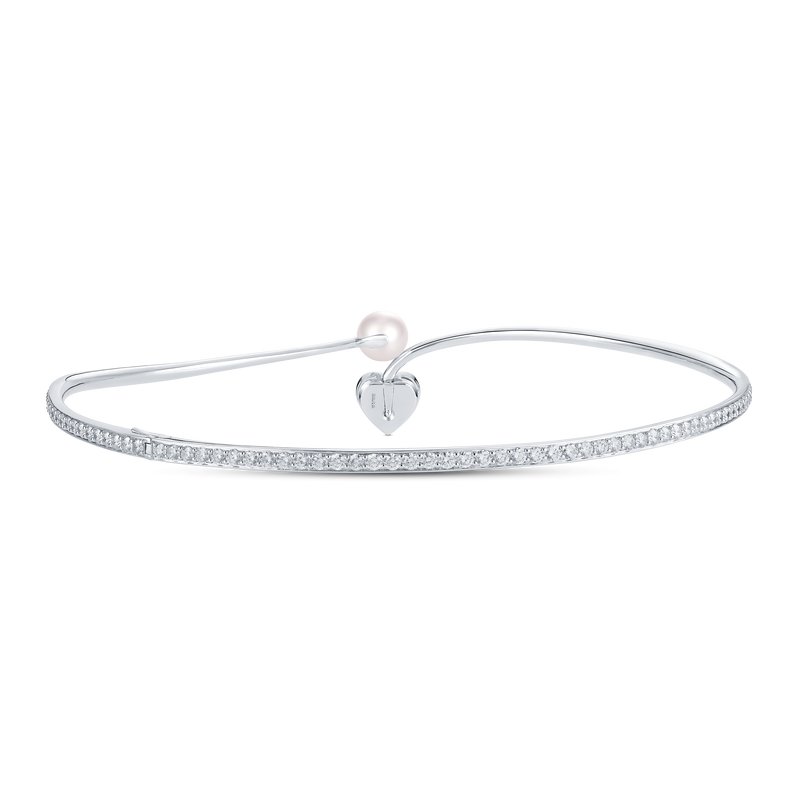 Venus Rubellite and Diamond Pav&eacute; Necklace