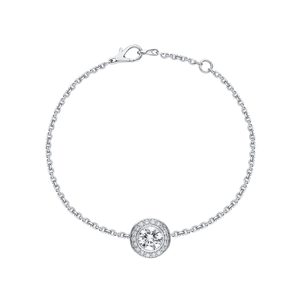 Sera Halo Diamond Bracelet