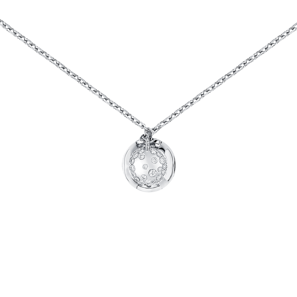 Sera Halo Diamond Pendant