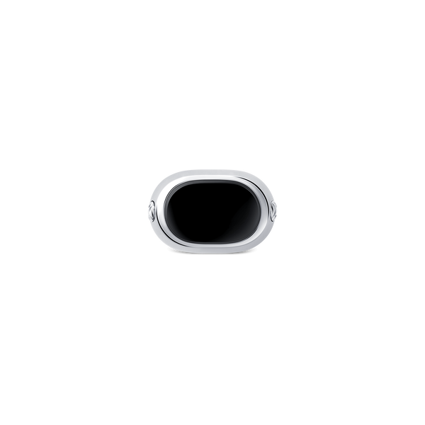 Grande Ellipse Cufflinks in Black Onyx
